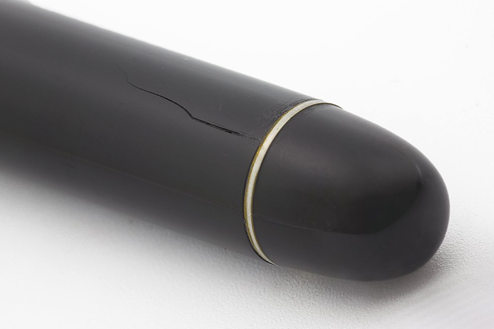 Pilot Custom 74 Fountain Pen - Black, GP Trim, 14k Medium #5 Nib